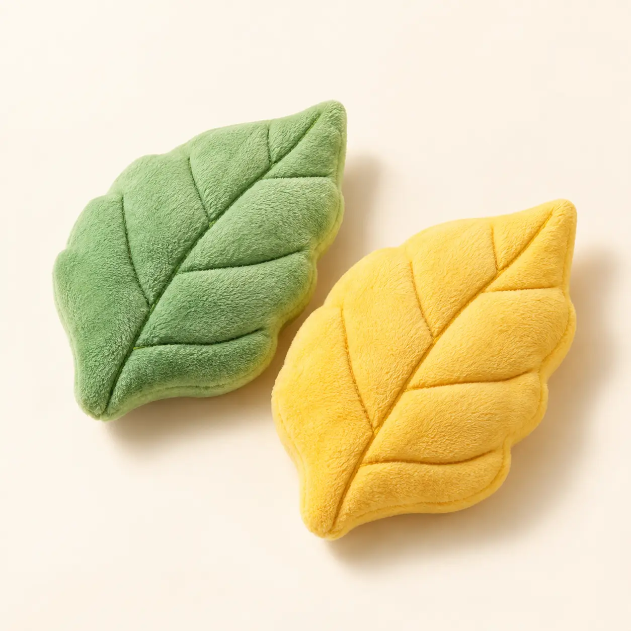Crinkle Sprout Duo — Green + yellow